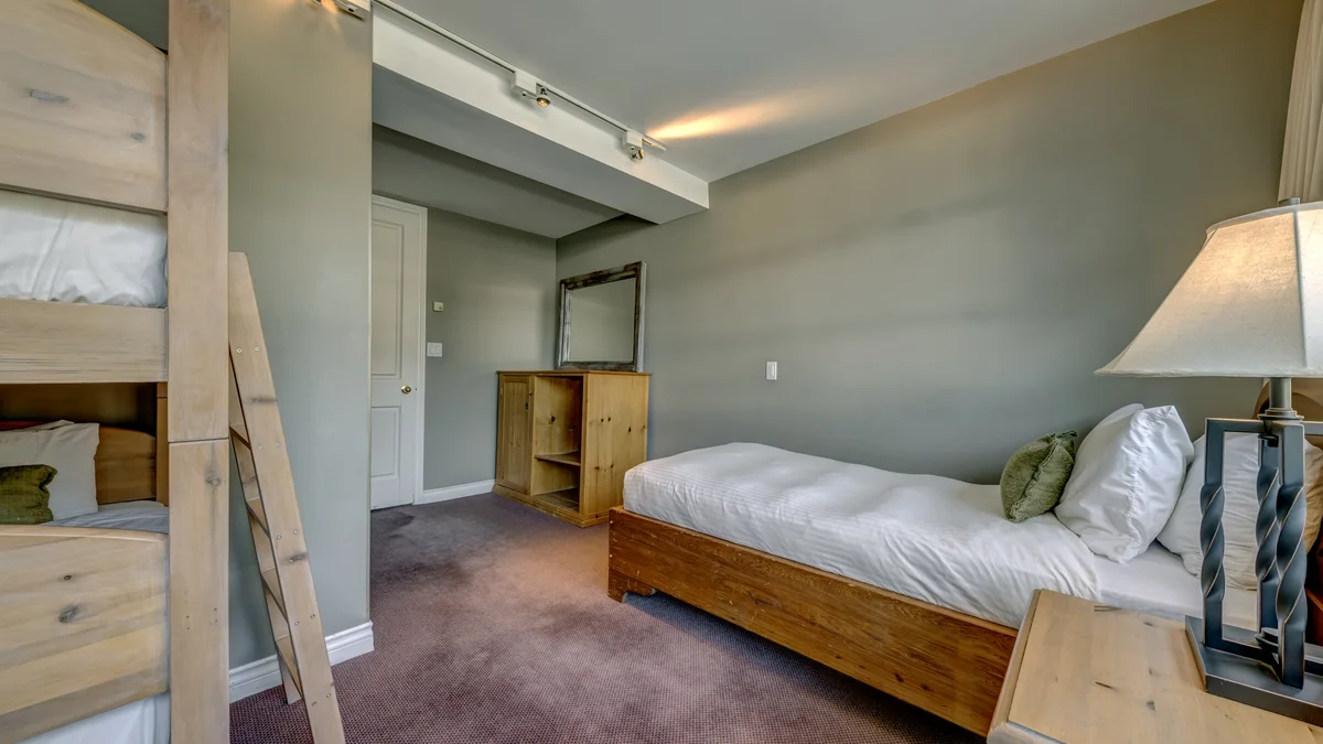 Bedroom 3 - Twin Bunk Bed + Twin Bed