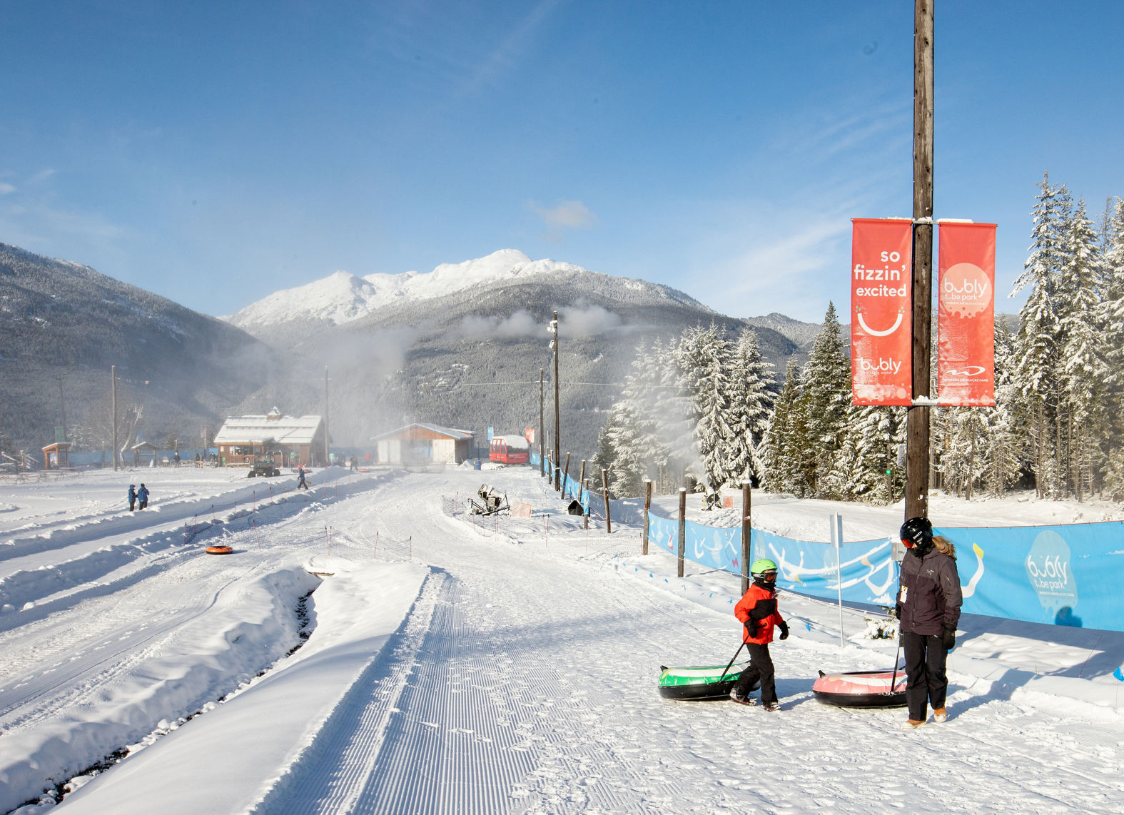 Tube Park in Whistler