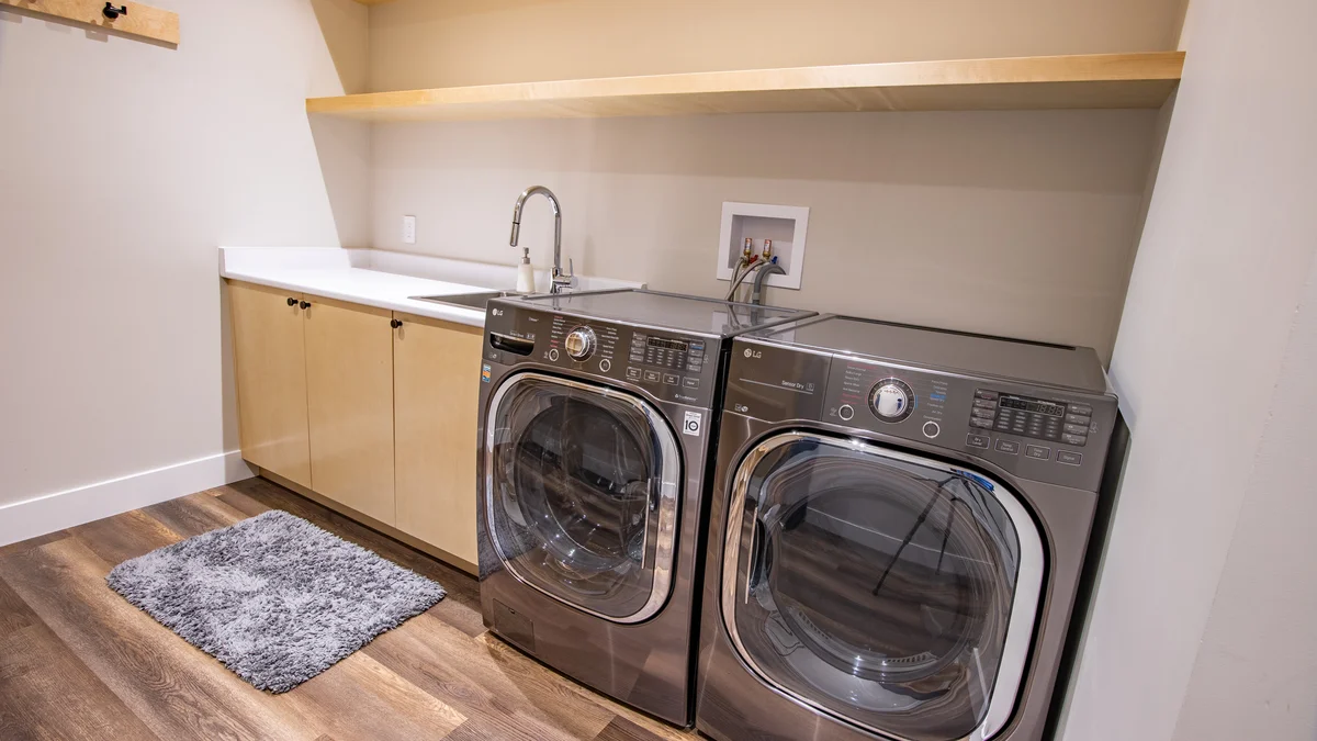Spacious Laundry Room