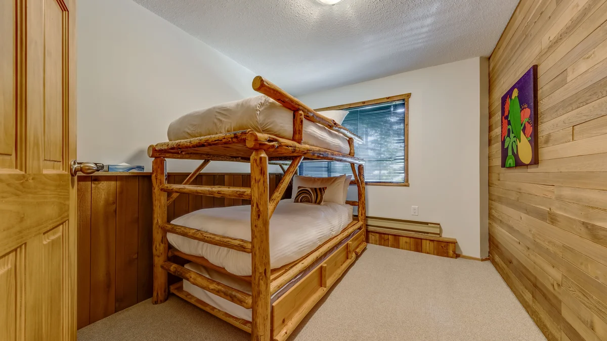 Bedroom 3:  Twin Bunk w/Trundle