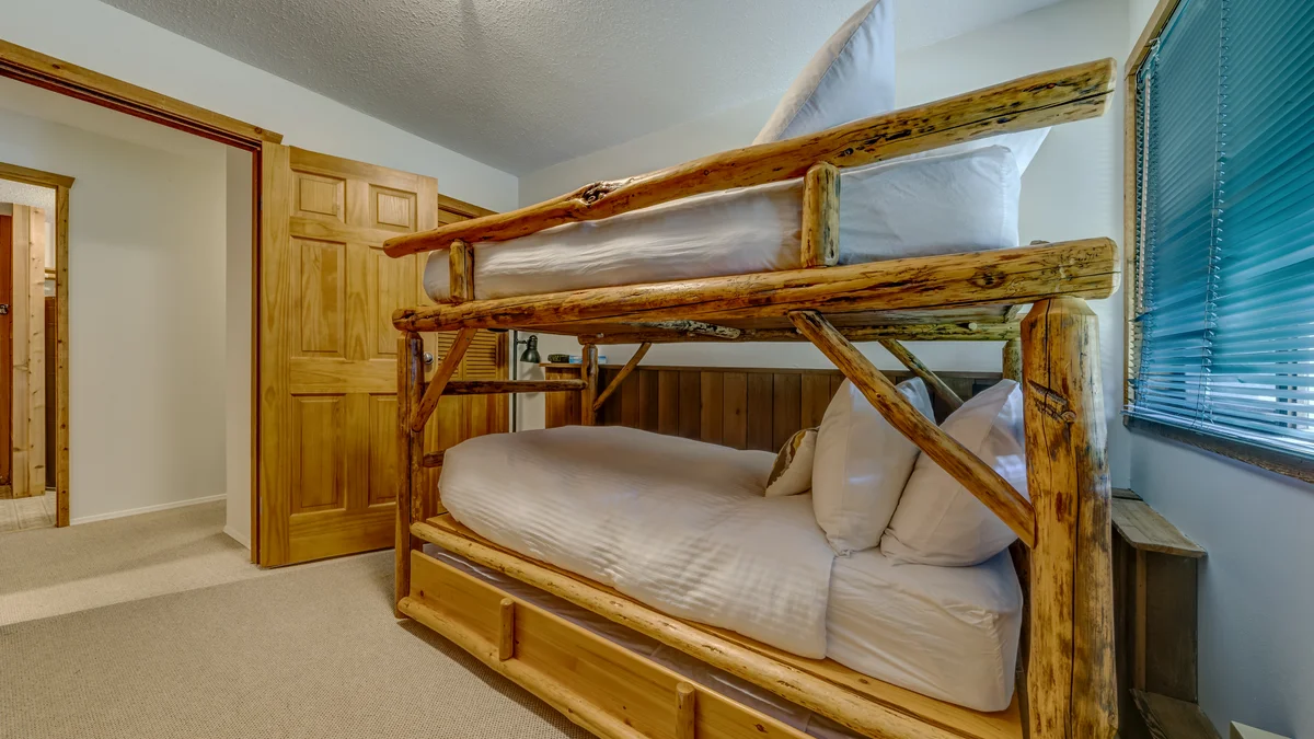 Bedroom 3:  Twin Bunk w/Trundle