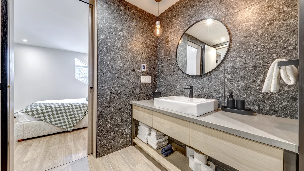 Top level bathroom