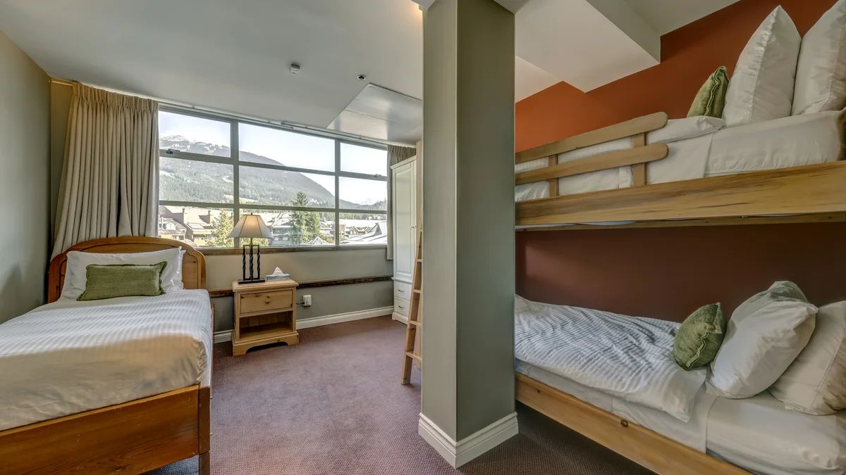 Bedroom 3 - Twin Bunk Bed + Twin Bed