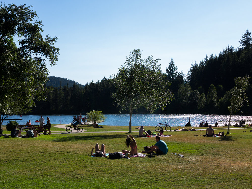 Alpha Lake Park in Creekside, Whistler