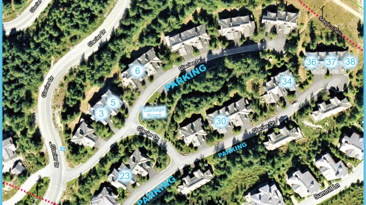 Pinnacle Ridge Map