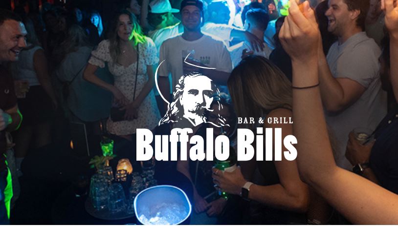 Buffalo Bills bar and nightclub interior in Whistler