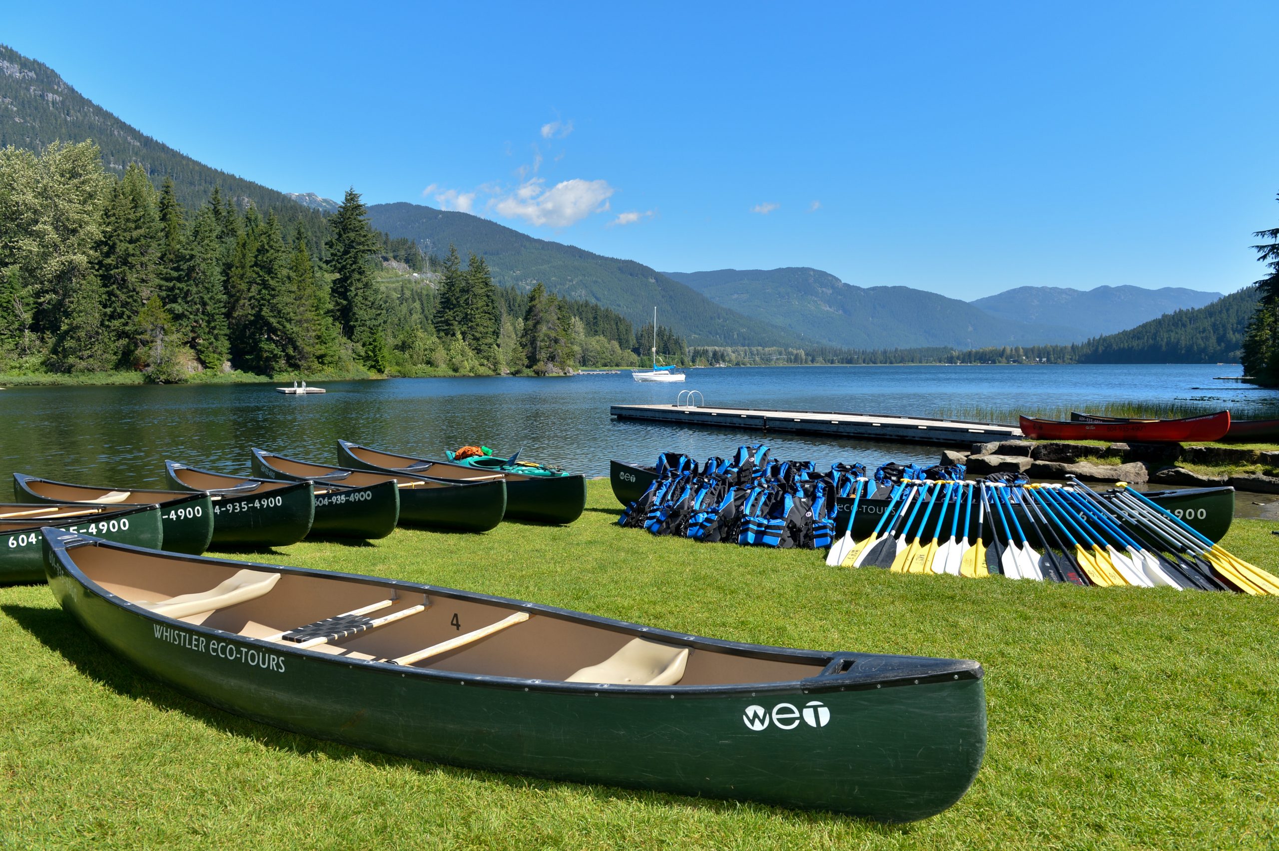 Canoe and Kayak Rentals in Whistler