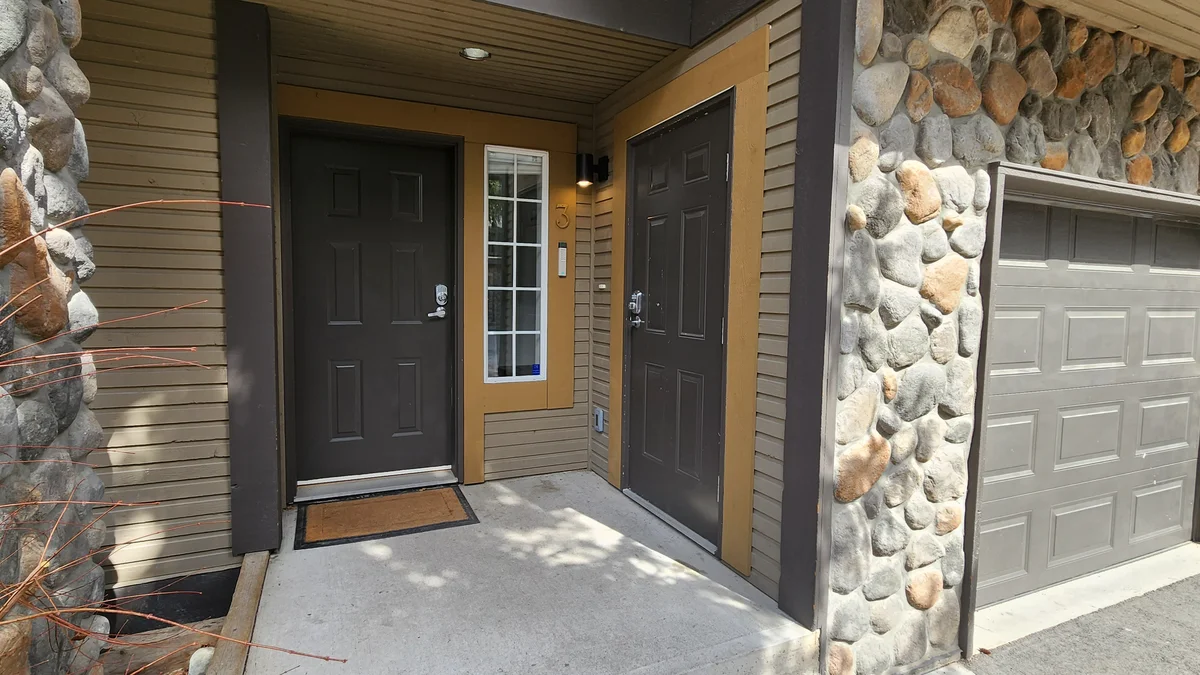Front Door + Garage Side Door