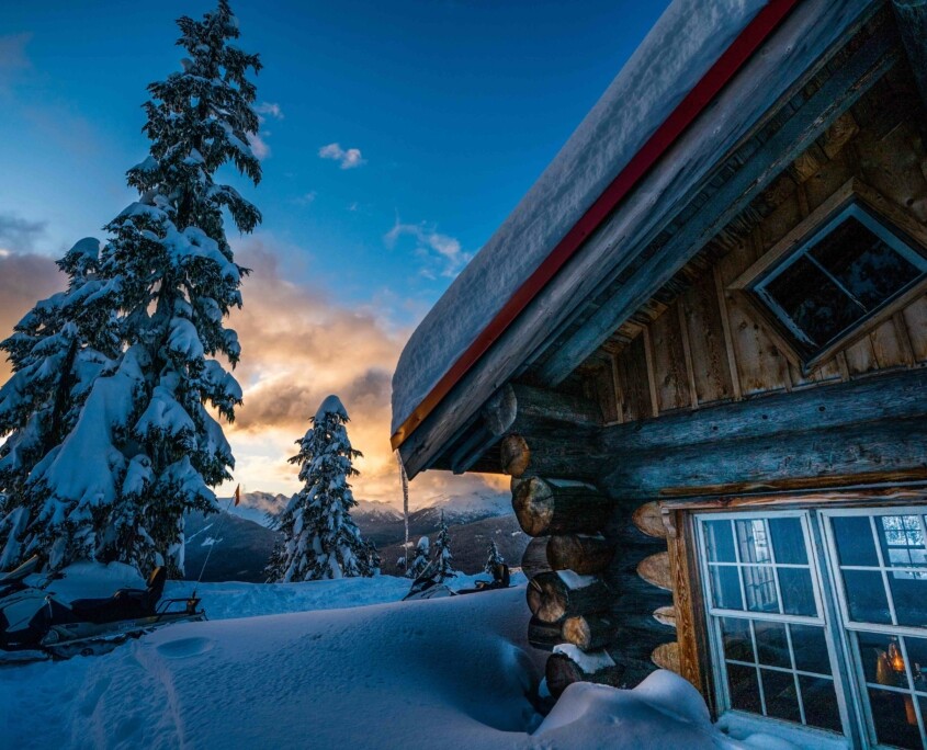 Mountain-top restaurant dining on Whistler Blackcomb