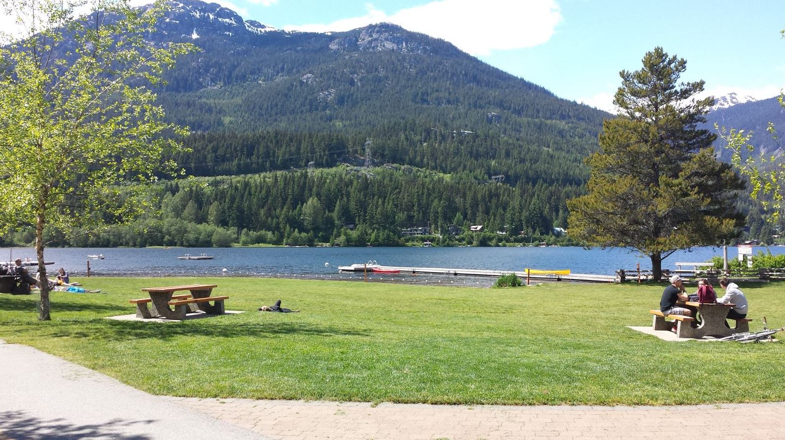 Lakeside Park on Alta Lake, Whistler