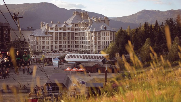Pan Pacific Whistler Mountainside at the gondola base