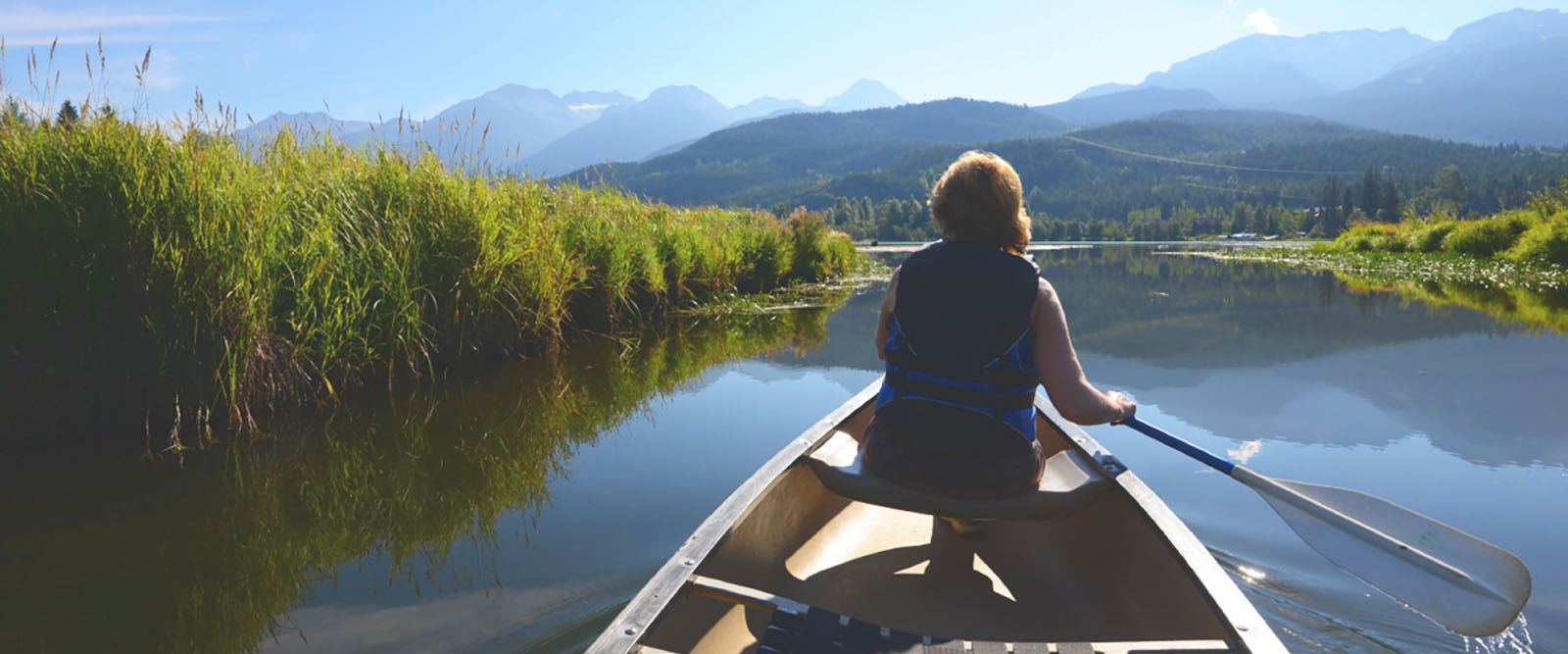 Canoeing the River of Golden Dreams in Whistler