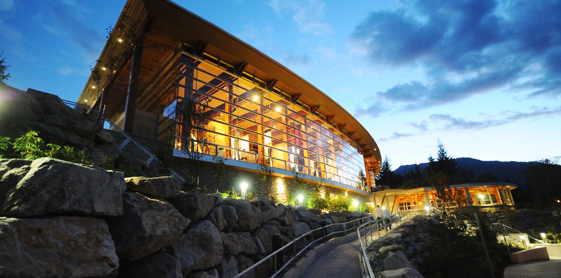 Squamish Lil'wat Cultural Centre, an indoor cultural attraction in Whistler, British Columbia
