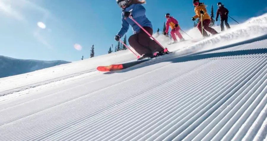 Snow school lesson on Whistler Blackcomb