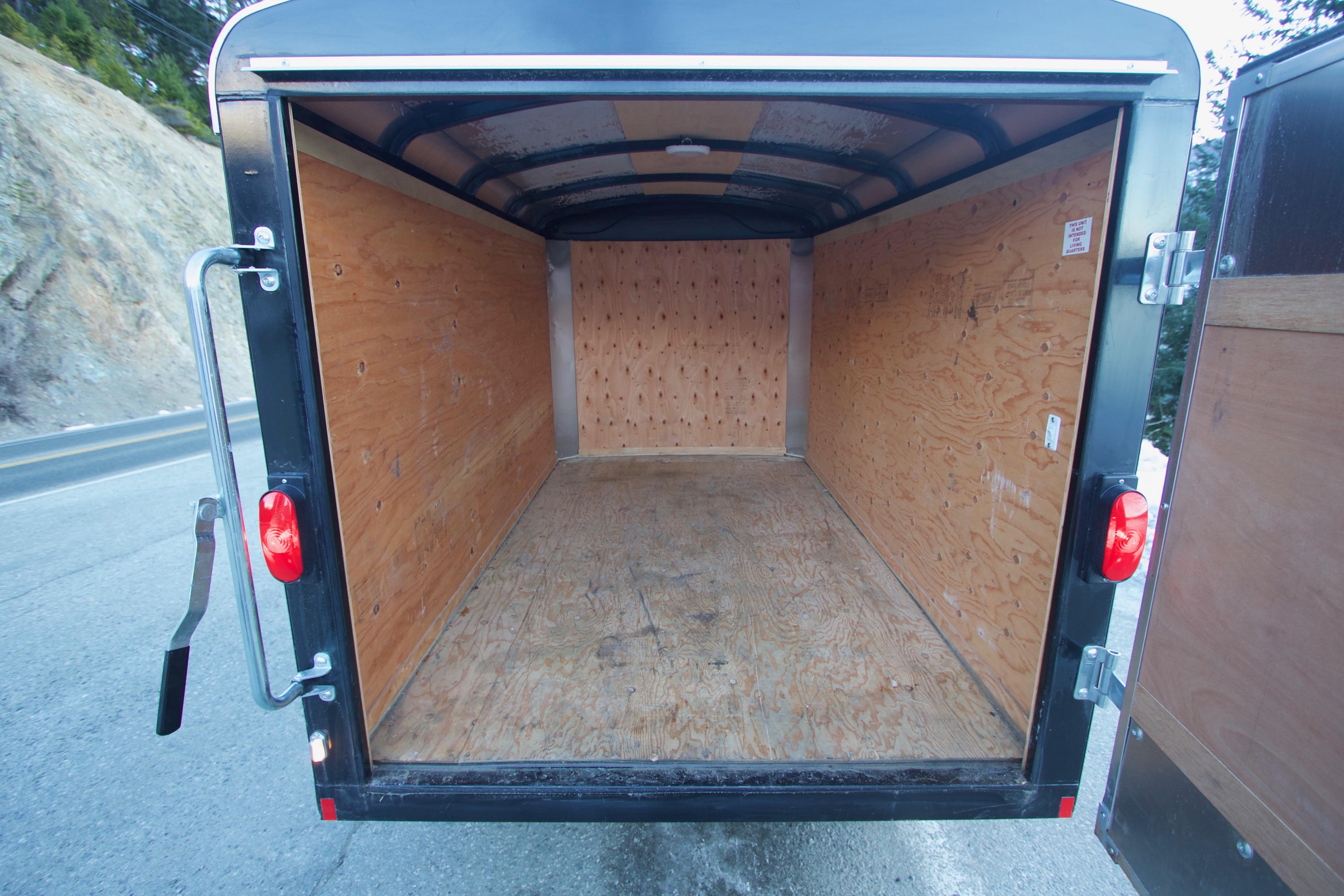 Trailer loaded