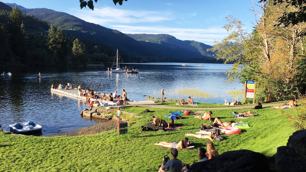 Wayside Park on Alta Lake, Whistler