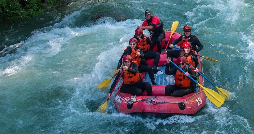 White water rafting on the Green River