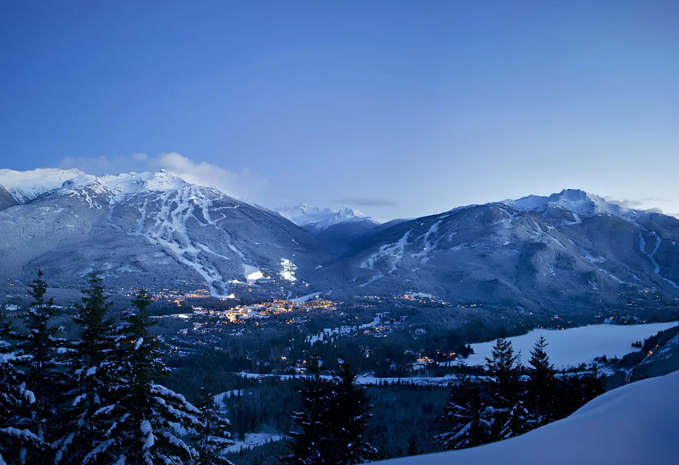 Whistler luxury property panoramic view